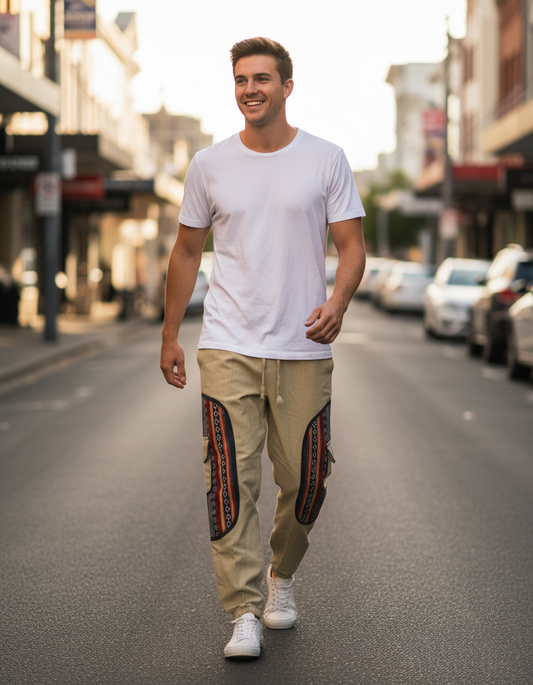 Hemp/cotton trouser
