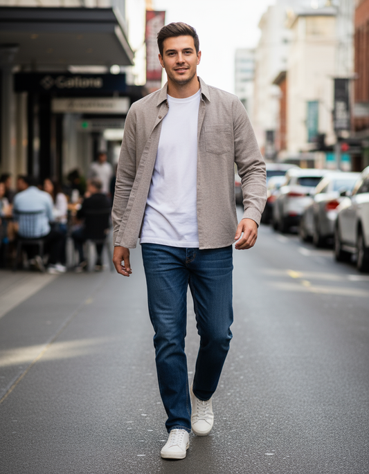 Hemp/cotton shirt