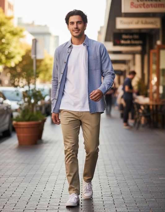 Hemp/cotton shirt