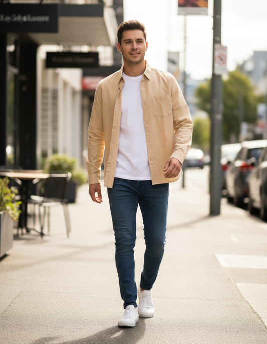 Hemp/cotton shirt