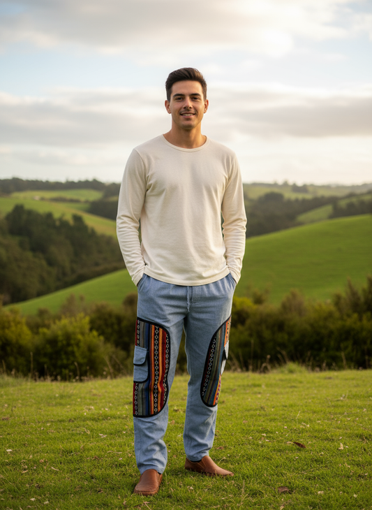 Hemp/cotton trouser