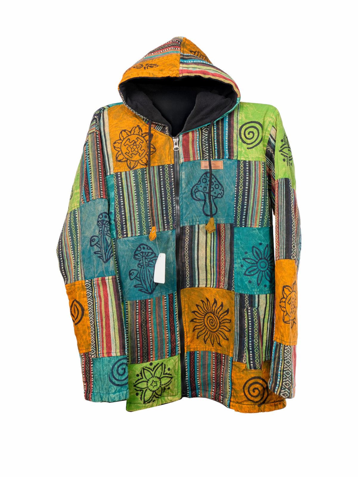 Nepalese Cotton Patchwork Jacket
