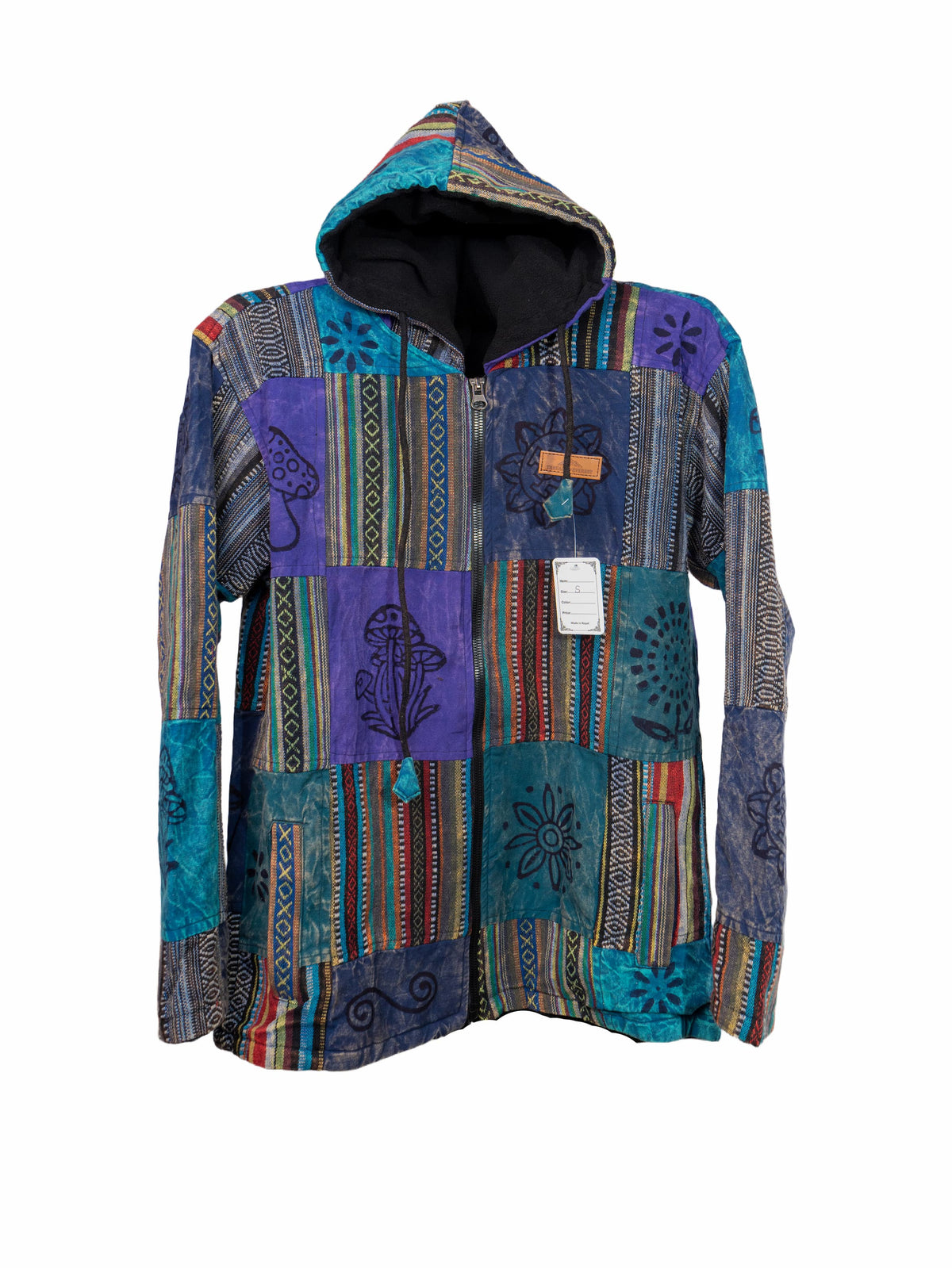 Nepalese Cotton Patchwork Jacket